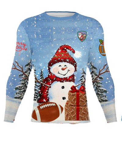 PRE ORDER -   American Football Christmas Jersey – Long Sleeve Christmas Sports Jersey -New collection