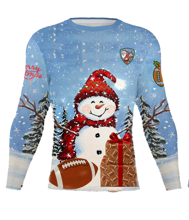 PRE ORDER -   American Football Christmas Jersey – Long Sleeve Christmas Sports Jersey -New collection