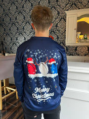 Rugby Christmas Jersey – Navy Long Sleeve Christmas Jersey -New collection