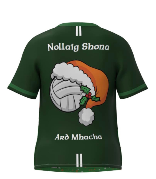 PRE ORDER- Gaelic Football  Christmas Jersey-Lapland Gaels-Armagh All Ireland
