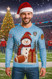 PRE ORDER -   American Football Christmas Jersey – Long Sleeve Christmas Sports Jersey -New collection