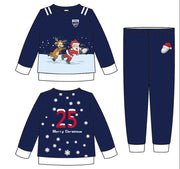 PRE ORDER -Pajamas- Rugby Christmas Loungwear Pajamas