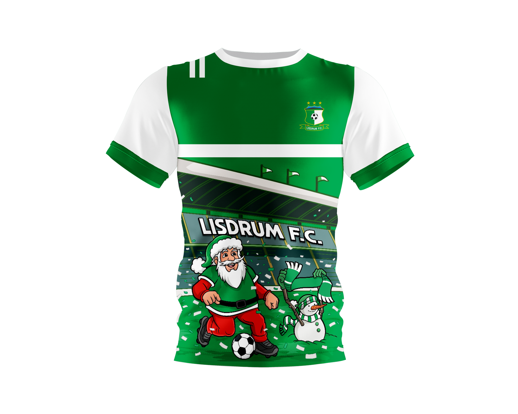 PRE ORDER- LISDRUM CHRISTMAS JERSEY-GREEN – Christmas Jerseys