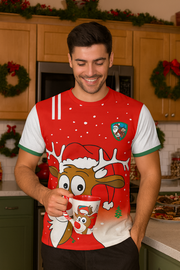 Rudolf Red Christmas Jersey- Nollaig Shona Duit - New collection