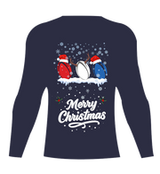 PRE ORDER -   Rugby Christmas Jersey – Navy Long Sleeve Christmas Jersey -New collection