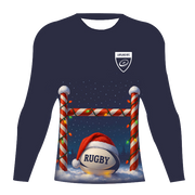 PRE ORDER -   Rugby Christmas Jersey – Navy Long Sleeve Christmas Jersey -New collection