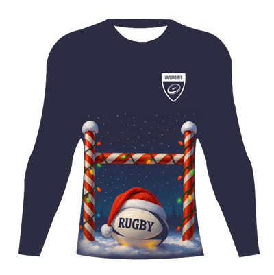 PRE ORDER -   Rugby Christmas Jersey – Navy Long Sleeve Christmas Jersey -New collection