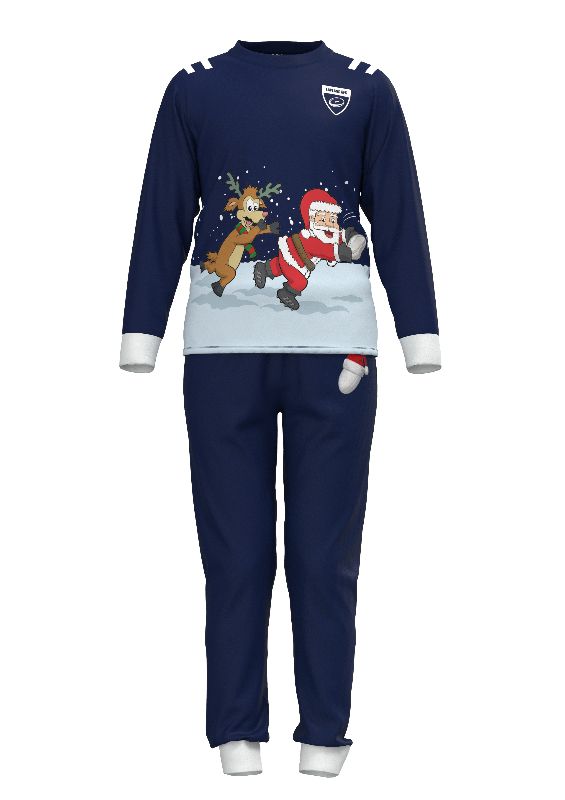 PRE ORDER -Pajamas- Rugby Christmas Loungwear Pajamas