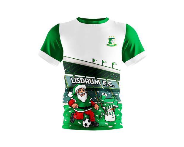 LISDRUM CHRISTMAS JERSEY-WHITE