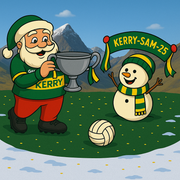 Gaelic Football Christmas Jersey-Kerry All Ireland Champions- PRE ORDER