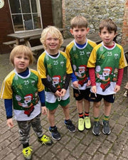 Gaelic Football Christmas Jersey- Lapland Gaels-Green & Gold