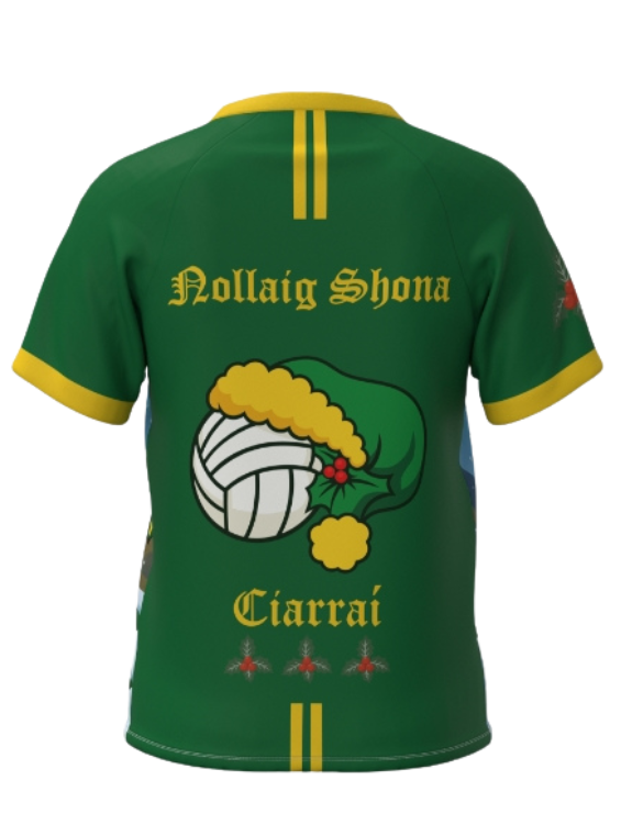Gaelic Football Christmas Jersey-Kerry All Ireland Champions- PRE ORDER