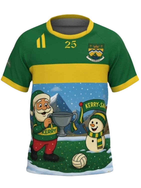 Gaelic Football Christmas Jersey-Kerry All Ireland Champions- PRE ORDER