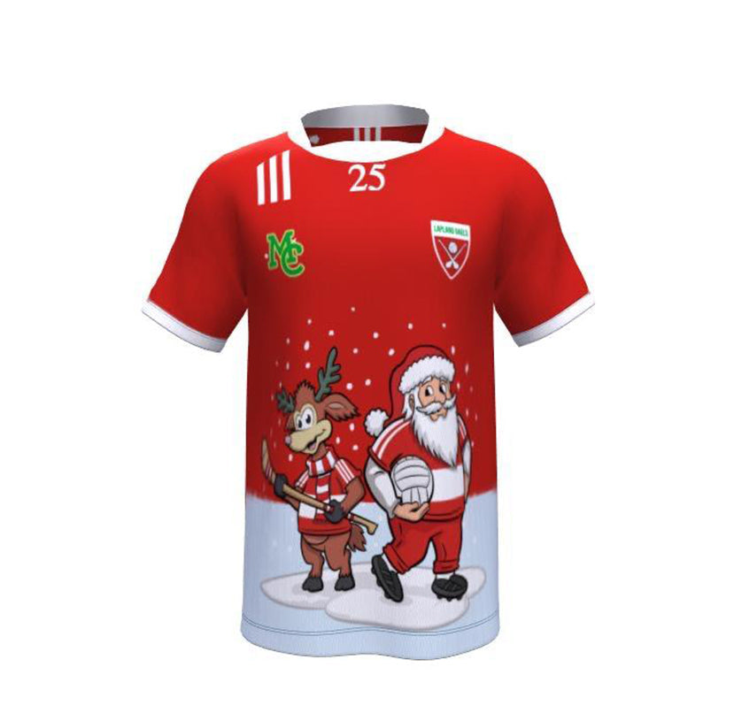 PRE ORDER- Gaelic Hurling Football Christmas Jersey- Lapland
