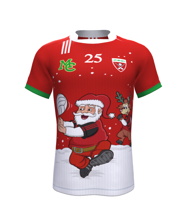 Gaelic Football Christmas Jersey Lapland Gaels Red Black