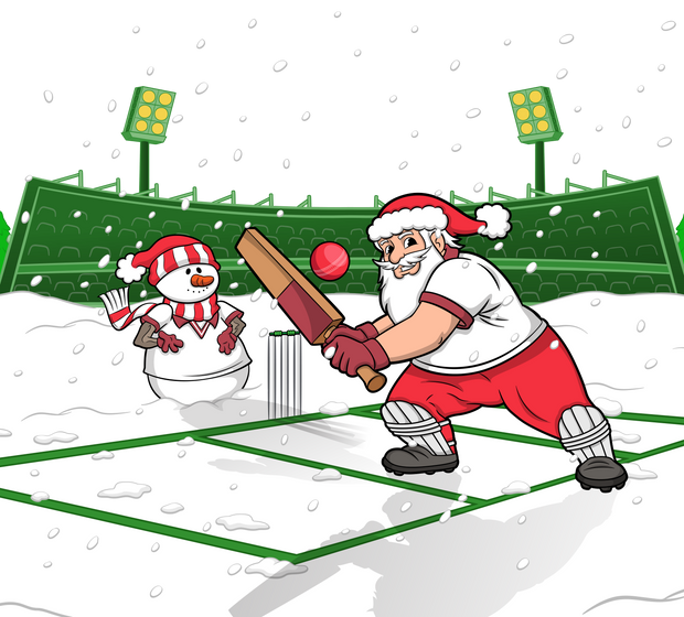 PRE ORDER- CRICKET Christmas jersey