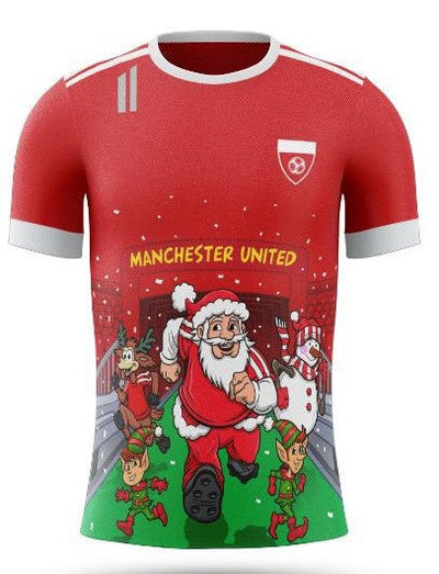 PRE ORDER- SOCCER -MANCHESTER UNITED CHRISTMAS JERSEY