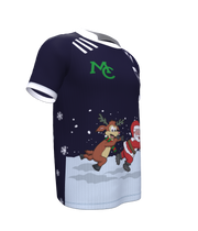 PRE ORDER- RUGBY Christmas Jersey- Lapland RFC- Navy- Santa Scoring A Try