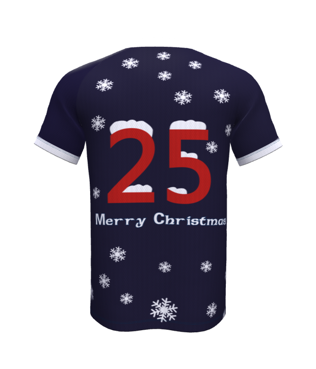 PRE ORDER- RUGBY Christmas Jersey- Lapland RFC- Navy- Santa Scoring A Try