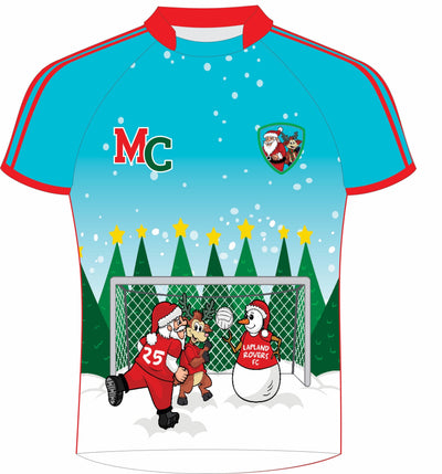 PRE ORDER - Soccer Christmas jersey- Penalty shoot out- MC collection